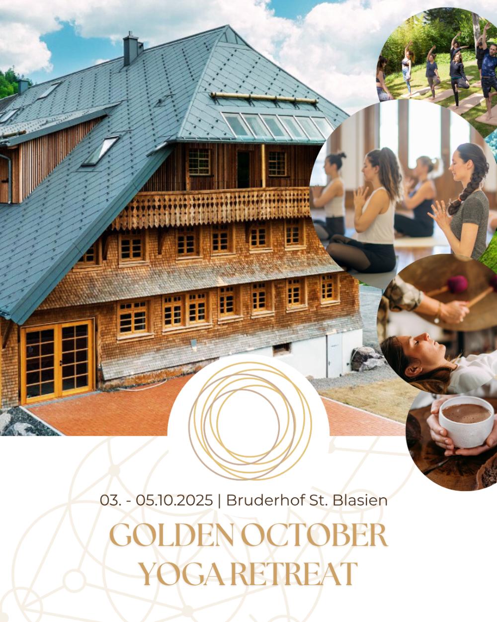 Event image for GOLDEN OCTOBER RETREAT 